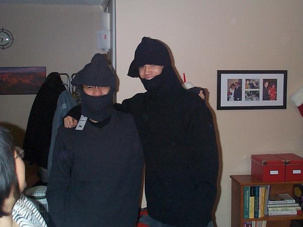 Ninjas Alex and Shaun